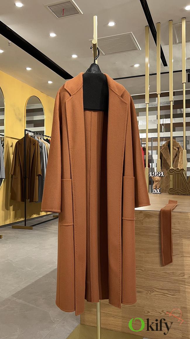 Okify Max Mara Ludmilla Icon Coat Tobacco - 1