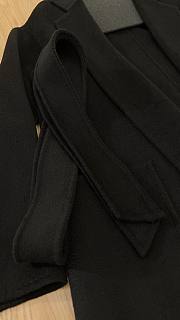 Okify Max Mara Ludmilla Icon Coat Black - 3