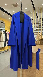 Okify Max Mara Ludmilla Icon Coat Blue - 1