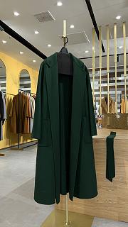 Okify Max Mara Ludmilla Icon Coat Green - 4