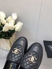 Okify CC Loafers Black Gold Hardware - 2