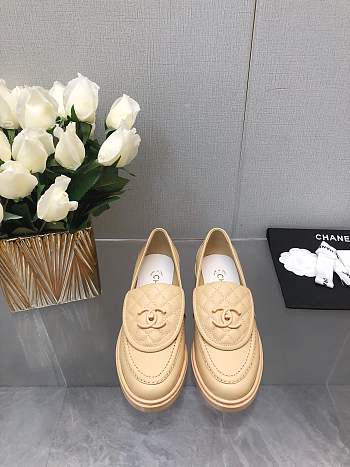 Okify CC Loafers Beige