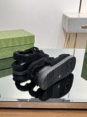 Okify Gucci Sandal Black 13550 - 4
