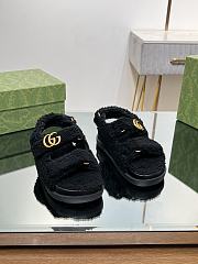 Okify Gucci Sandal Black 13550 - 2