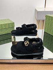 Okify Gucci Sandal Black 13550 - 3
