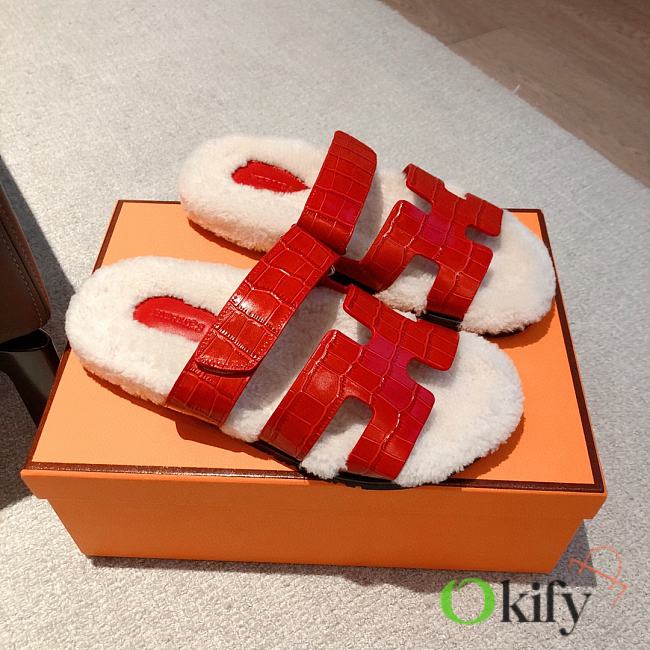Okify Hermes Chypre Sandals 13564 - 1