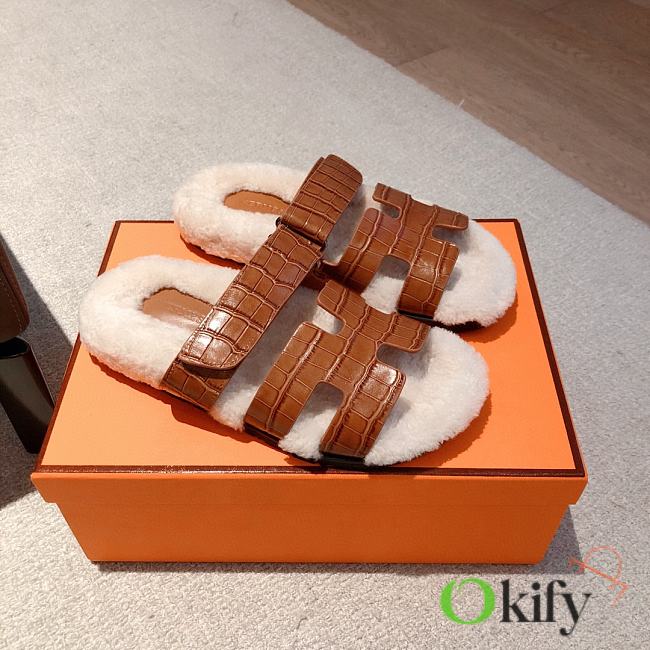 Okify Hermes Chypre Sandals 13568 - 1