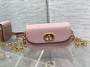 Okify Dior Small 30 Montaigne Avenue Bag Pink Box Calfskin - 3