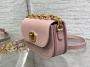 Okify Dior Small 30 Montaigne Avenue Bag Pink Box Calfskin - 4