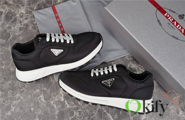 Okify Prada Prax 01 Re-Nylon Sneakers Black - 1