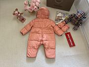 Okify Burberry Snowsuit Baby Pink - 6