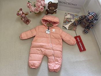 Okify Moschino Snowsuit Baby Pink