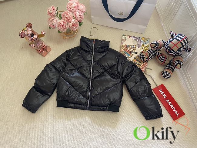 Okify Moncler Coat Black - 1