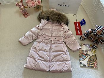Okify Moncler Coat Pink 13617