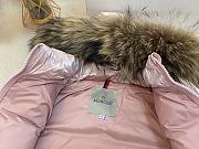 Okify Moncler Coat Pink 13617 - 6