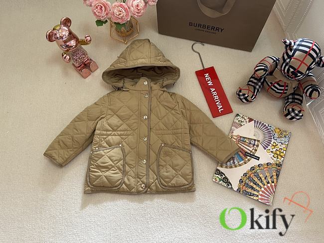 Okify Burberry Coat Brown - 1