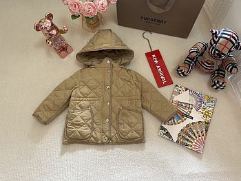 Okify Burberry Coat Brown