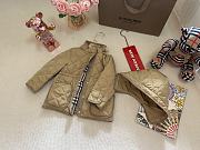 Okify Burberry Coat Brown - 4