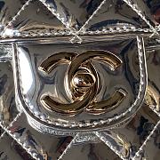 Okify Chanel Star Backpack Coin Purse Lambskin Metallic Silver - 5