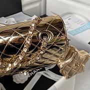 Okify Chanel Star Backpack Coin Purse Lambskin Metallic Gold - 5