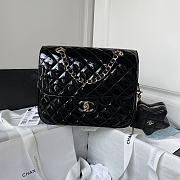 Okify Chanel Star Backpack Coin Purse Lambskin Black - 1