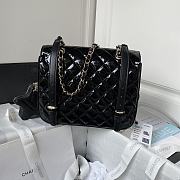 Okify Chanel Star Backpack Coin Purse Lambskin Black - 4