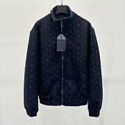 Okify LV Monogram Wool Bouclette Zipped Blouson 1ABJQJ - 1