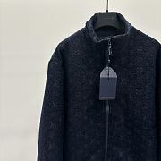 Okify LV Monogram Wool Bouclette Zipped Blouson 1ABJQJ - 5