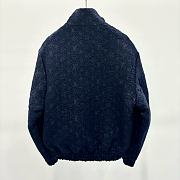 Okify LV Monogram Wool Bouclette Zipped Blouson 1ABJQJ - 3