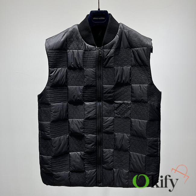 Okify LV Quilted Damier Gile  - 1
