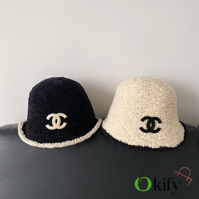 Okify Chanel Bucket Hat Black/ White - 1
