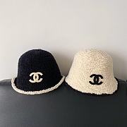 Okify Chanel Bucket Hat Black/ White - 6