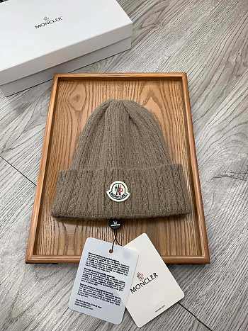 Okify Moncler Brown Beanie