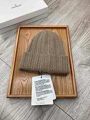 Okify Moncler Brown Beanie - 6