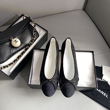 Okify Chanel Leather Flats 13756