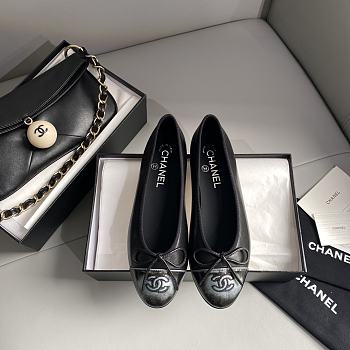 Okify Chanel Leather Flats 13762