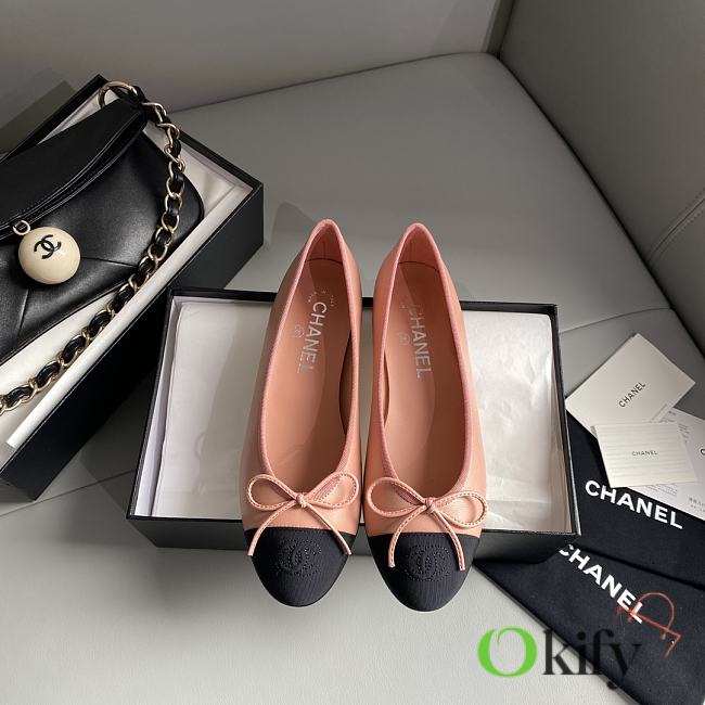 Okify Chanel Leather Flats 13763 - 1