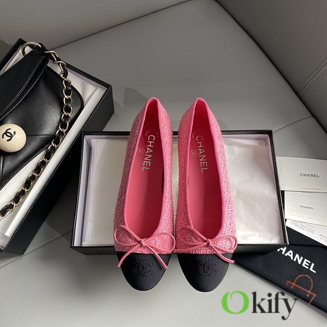 Okify Chanel Leather Flats 13767 - 1