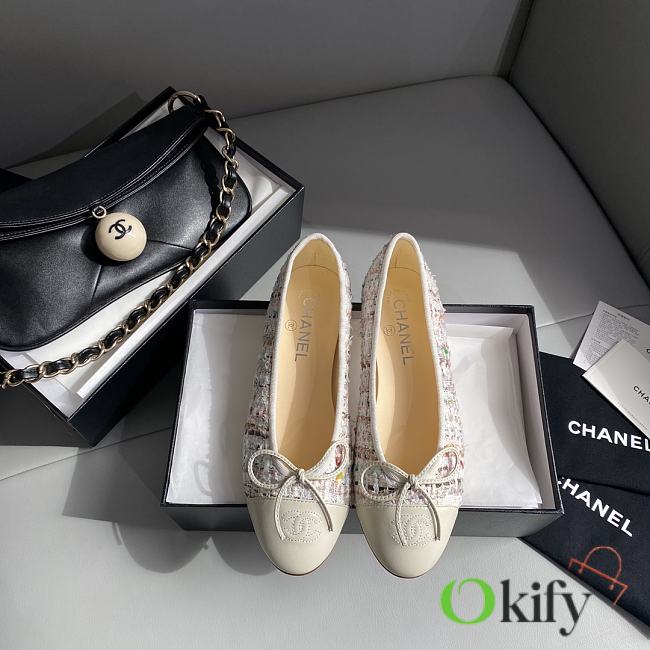 Okify Chanel Leather Flats 13769 - 1