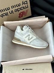 Okify New Balance 574 x Miu Miu Sneakers  - 6