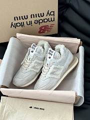 Okify New Balance 574 x Miu Miu Sneakers  - 5