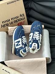 Okify New Balance 574 x Miu Miu Denim Sneakers 13778 - 4