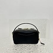 Okify Miumiu Leather Shoulder Bag Black - 4