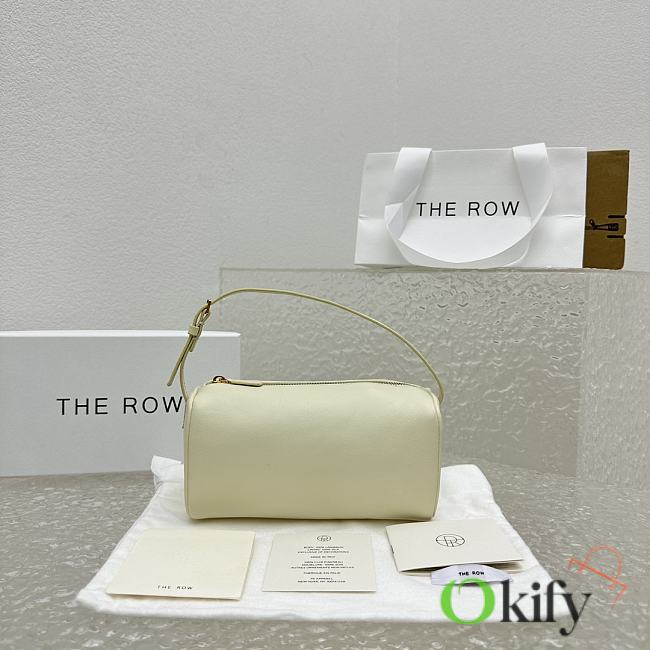 Okify The Row 90's Bag in Leather White - 1