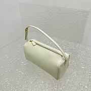 Okify The Row 90's Bag in Leather White - 5