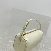 Okify The Row 90's Bag in Leather White - 3