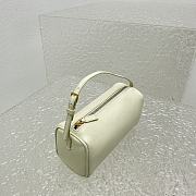 Okify The Row 90's Bag in Leather White - 2