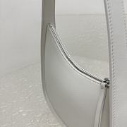 Okify The Row Half Moon Bag in Leather White - 2
