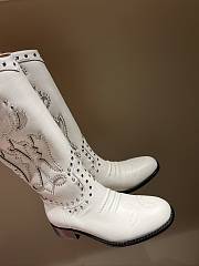 Okify Gucci Boots White 4cm 13849 - 6