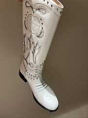 Okify Gucci Boots White 4cm 13849 - 4